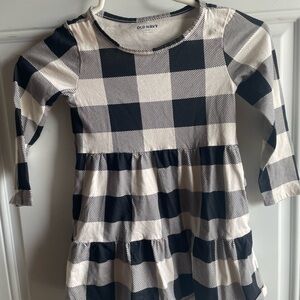 Old Navy Black and White Checkered Dress NWOT. SZ 5